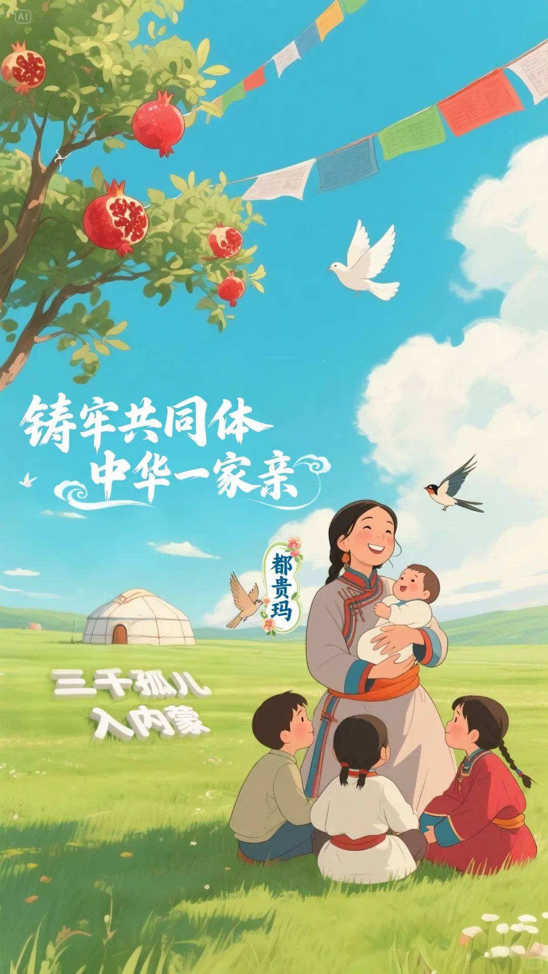 铸牢共同体,中华一家亲 铸牢共同体,中华一家亲